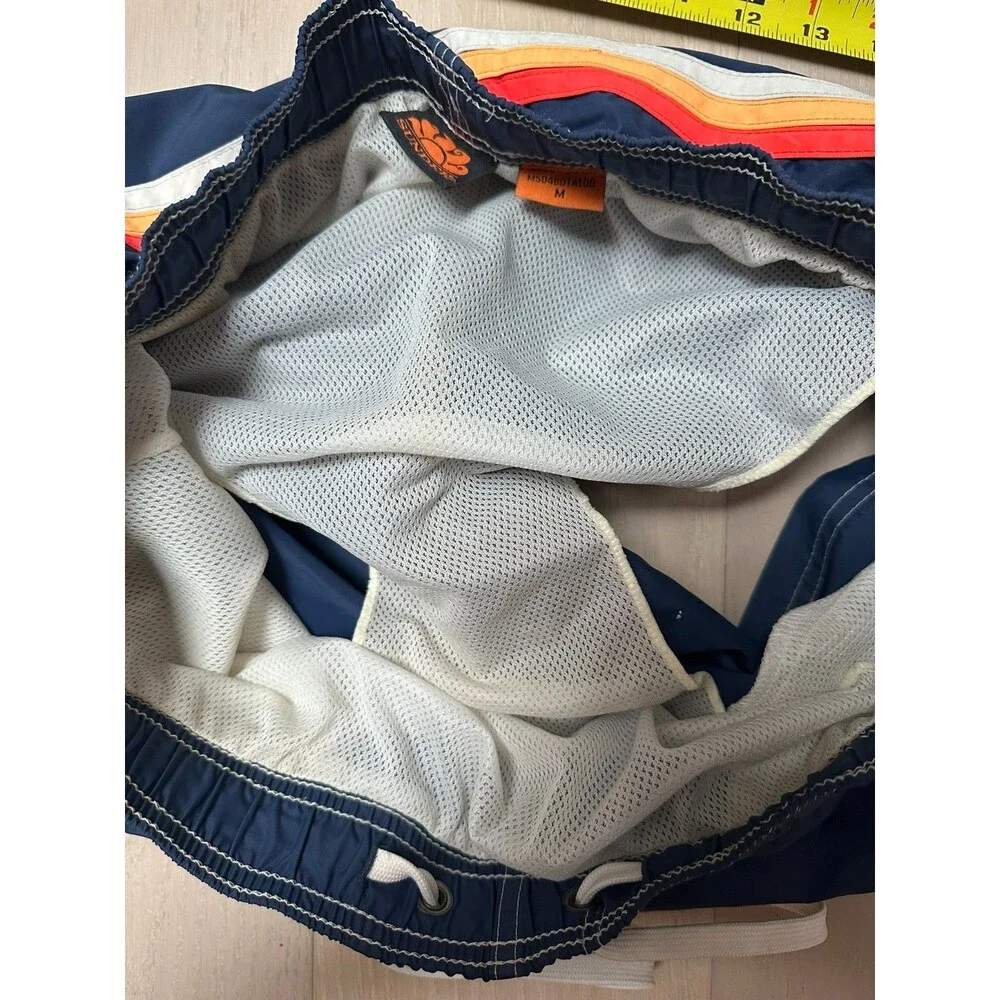 Sundek Swim Trunks Navy Classic Stripe 4